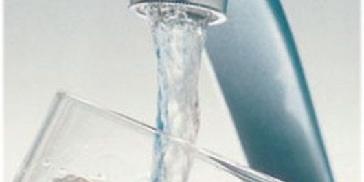 Water Tap Water in Glass